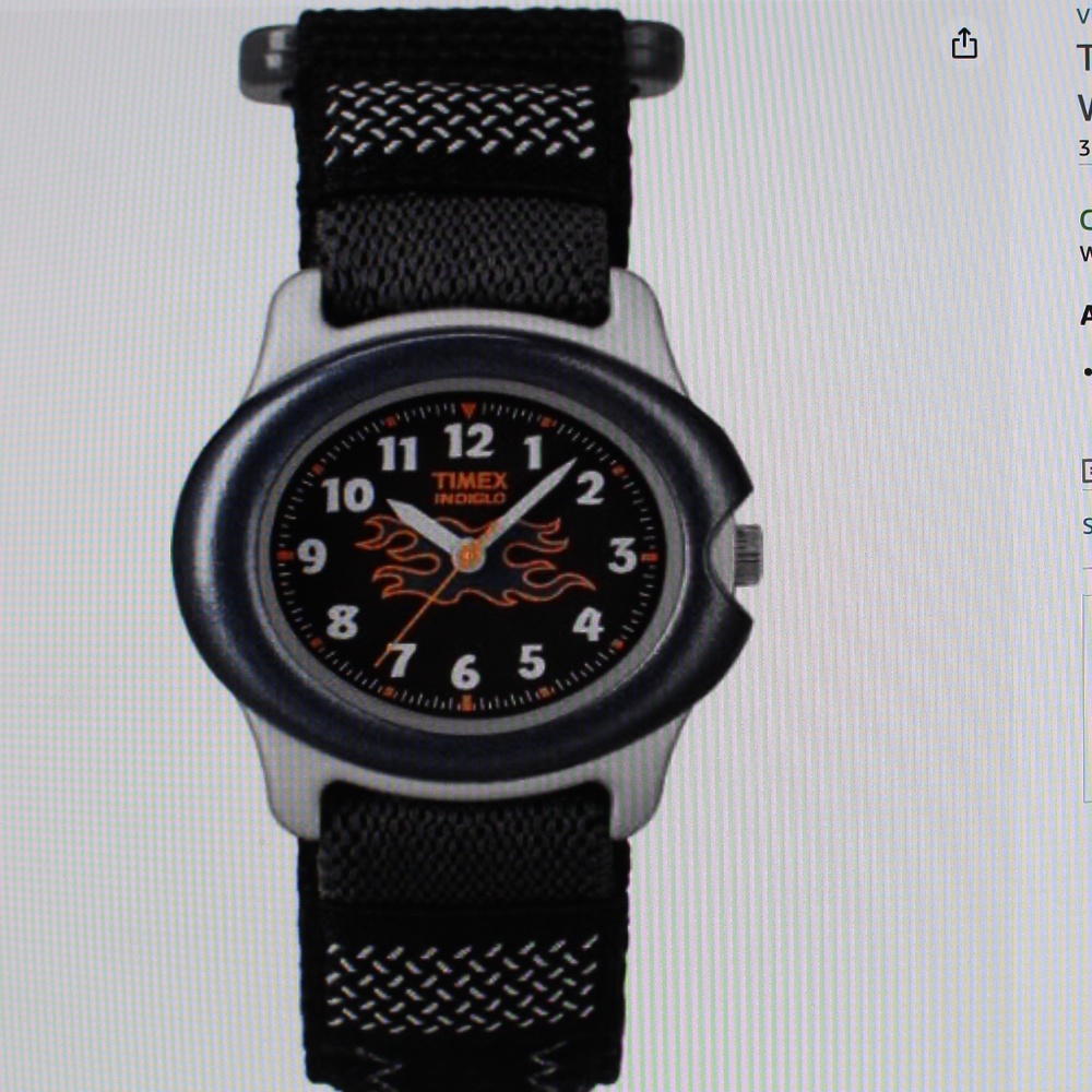 Timex, Oval  Gray Fast Wrap Kids watch New in box T71291